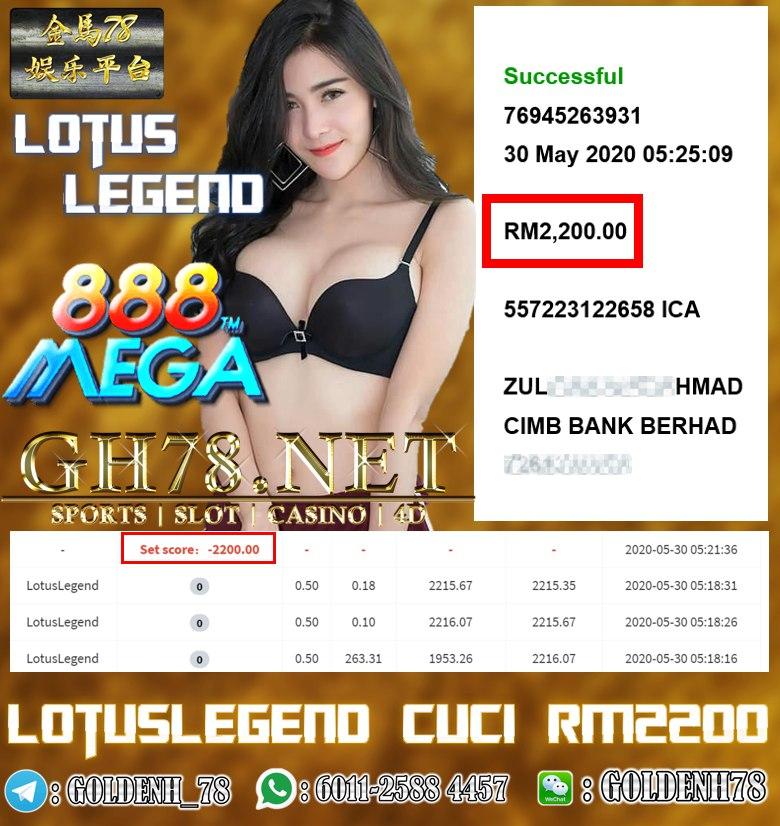 MEMBER MAIN LOTUSLEGEND CUCI RM2200