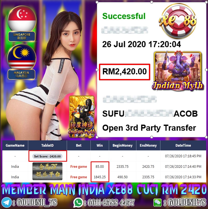 XE88 MEMBER MAIN INDIA CUCI RM2420