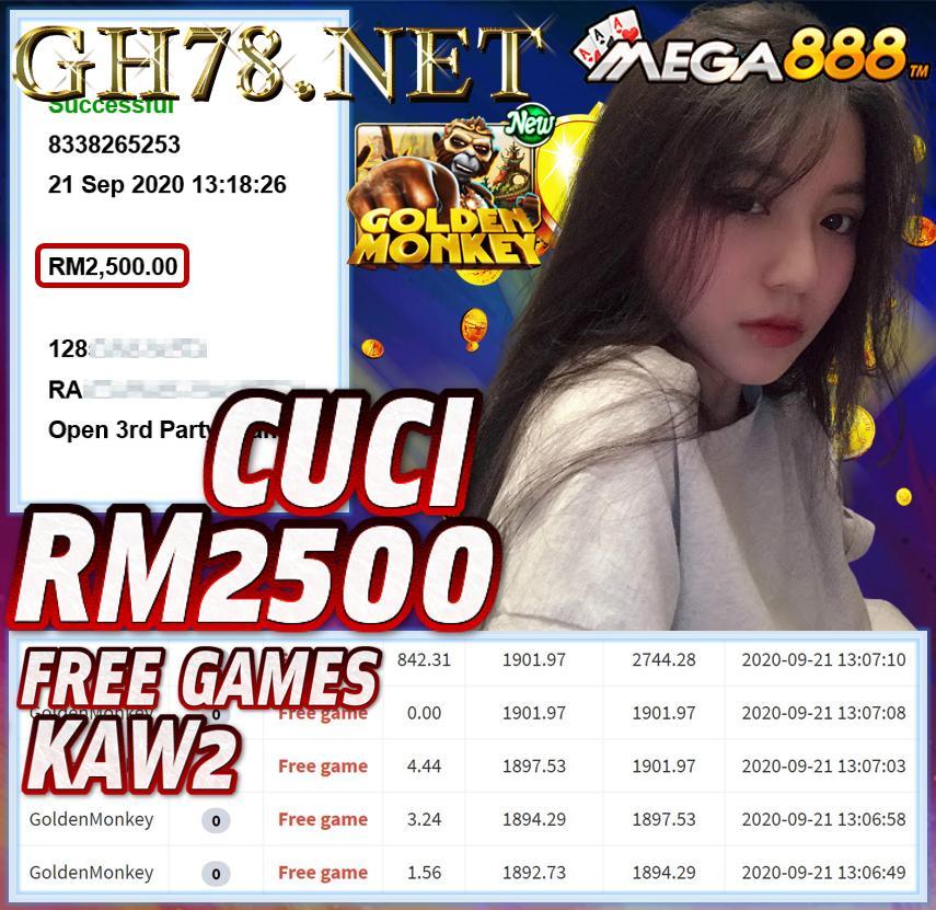 MEMBER MAIN MEGA888 CUCI RM2500