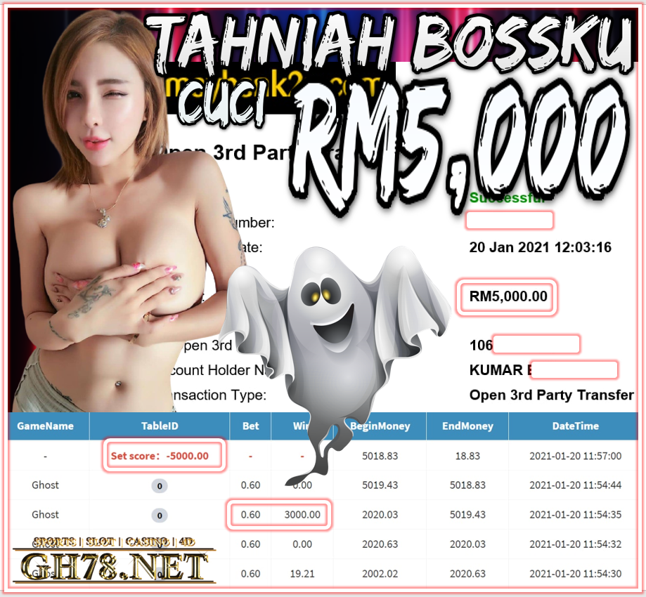 MEMBER MAIN PUSSY888 CUCI RM5,000 !!!