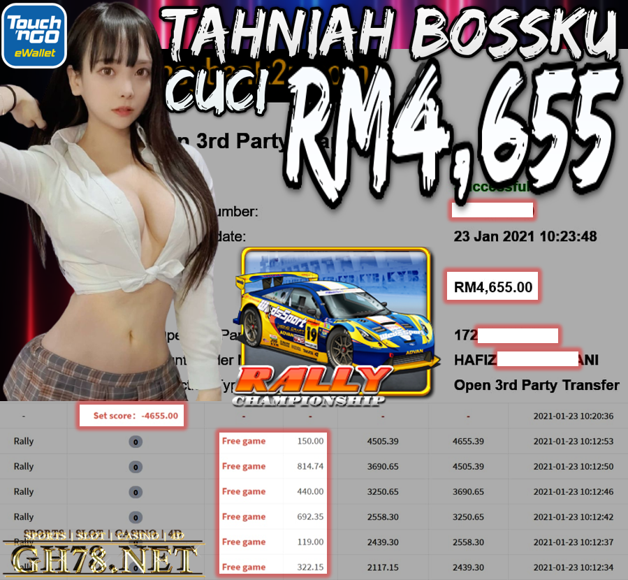 MEMBER MAIN MEGA888 CUCI RM4,655 !!!