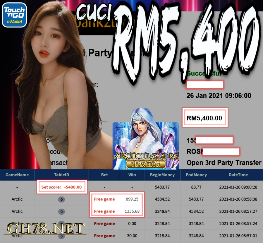 MEMBER MAIN PUSSY888 CUCI RM5,400 !!!